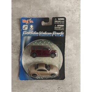 Rare Maisto Diecast Scion XB / Lexus SC430 2 Pack 1/64 Scale In Package *Read*